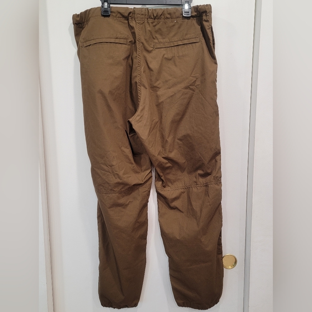 H&M Brown Relaxed Fit Pants with Drawstring Size Large Great Condition! - Picture 6 of 11